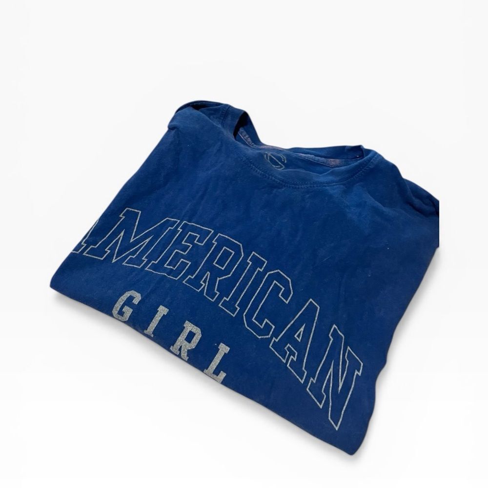 Social Culture American Girl Navy ladies  Graphic Tee size medium